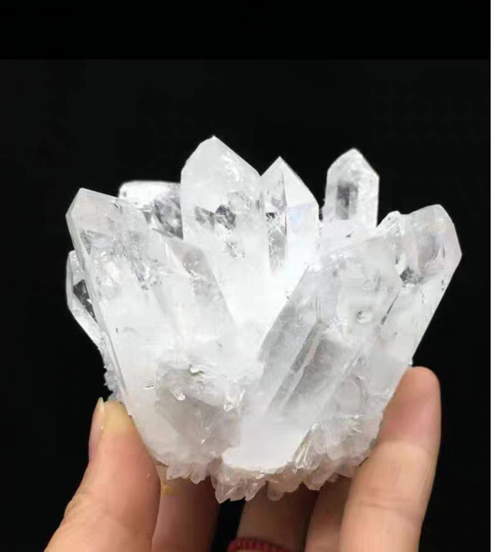 100% Natural Smoky White Quartz Cluster Crystal Specimen Healing Random Delivery