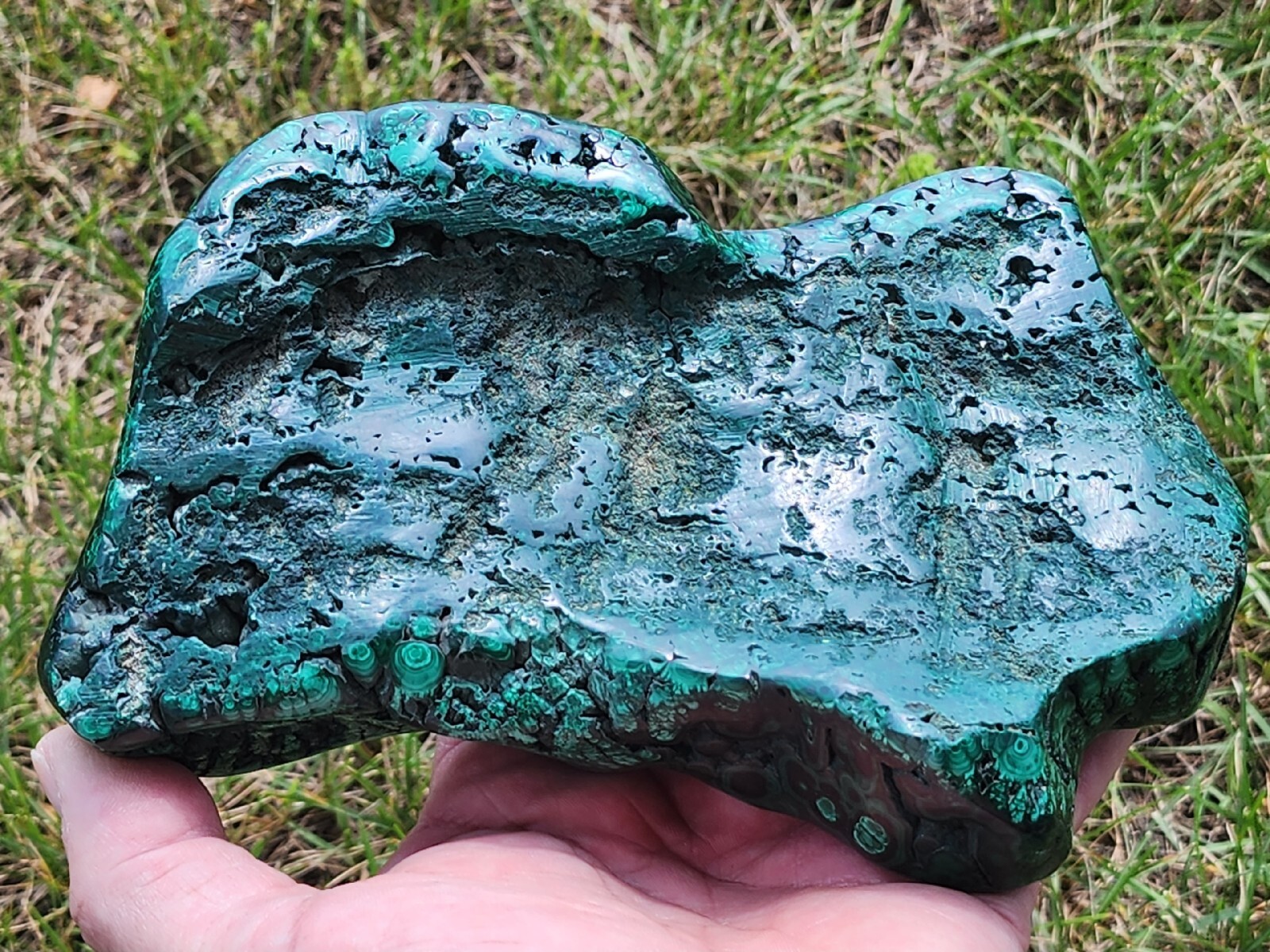 GORGEOUS,LG POLISHED MALACHITE,CONGO
