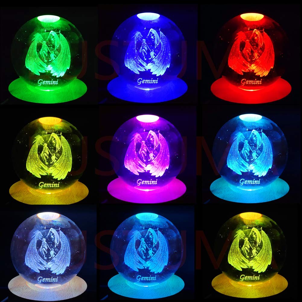 Dimming Light Base Rectangle Wood Display Stand for Glass Crystal Glass Art C…