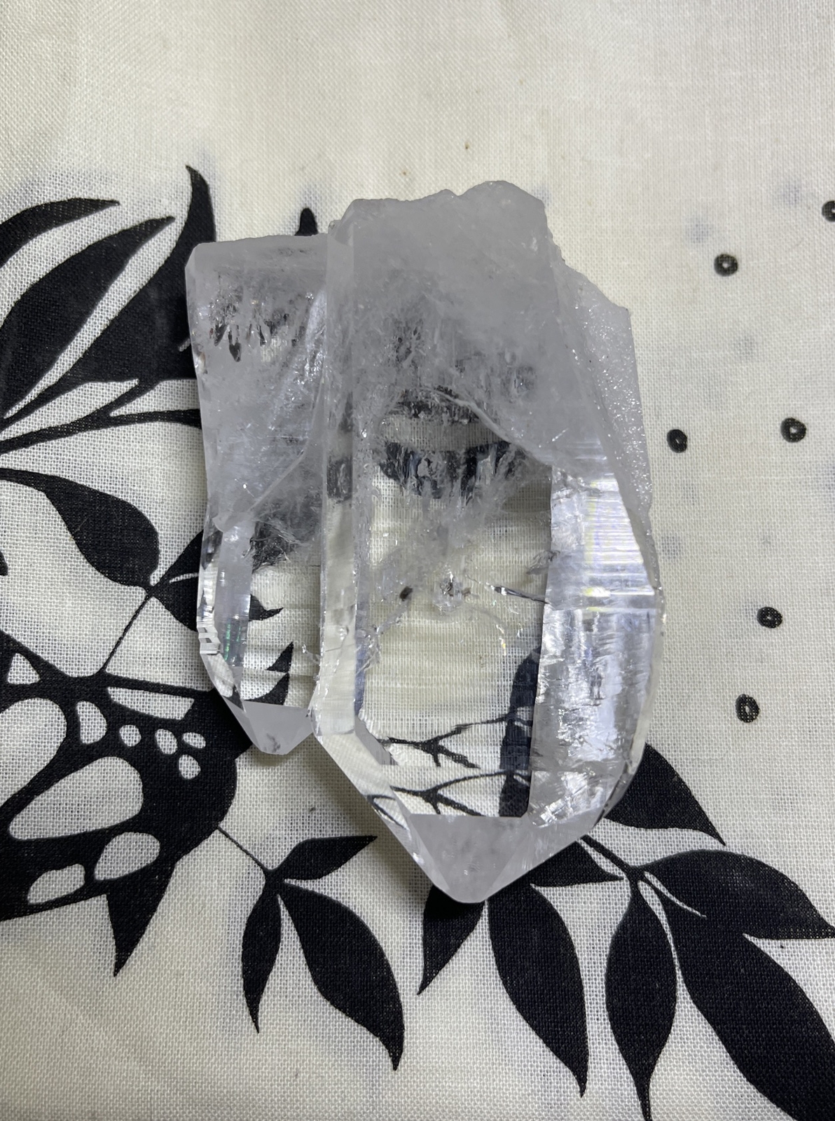 Twinned Columbian Quartz