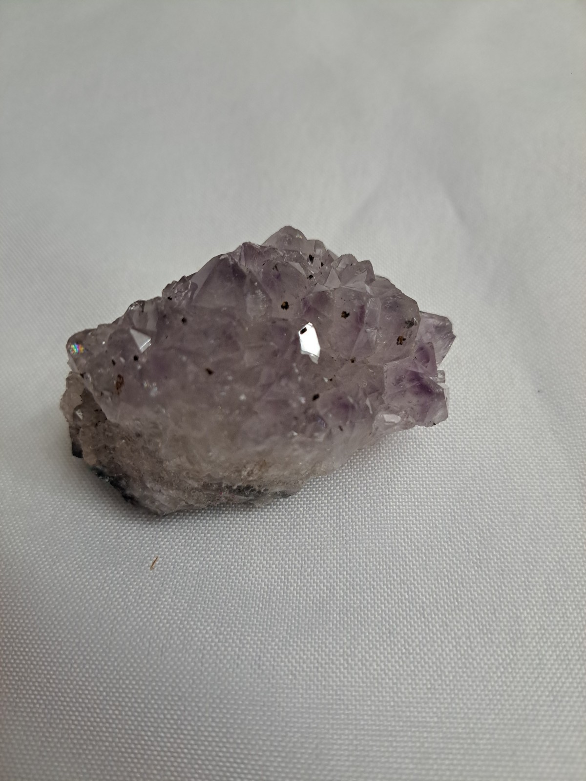 Natural Amethyst Light Purple Beautiful QUARTZ Geode Crystal Cluster