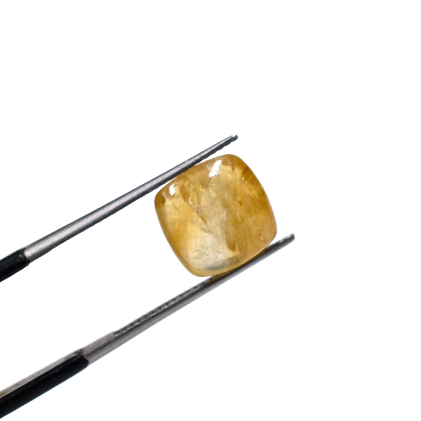 Natural Smooth Citrine Gemstone For Jewelry Making Handmade Healing Birthstone