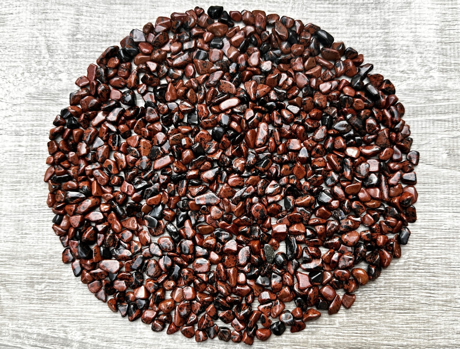 Grade A++Mahogany Obsidian Semi Tumbled Gemstone Mini Chips 5-12mm,Wholesale Lot