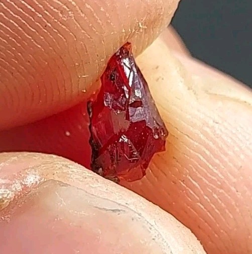 ULTRA RARE GEM RHODOCHROSITE N’Chwaning I Mine, KMF, South Africa