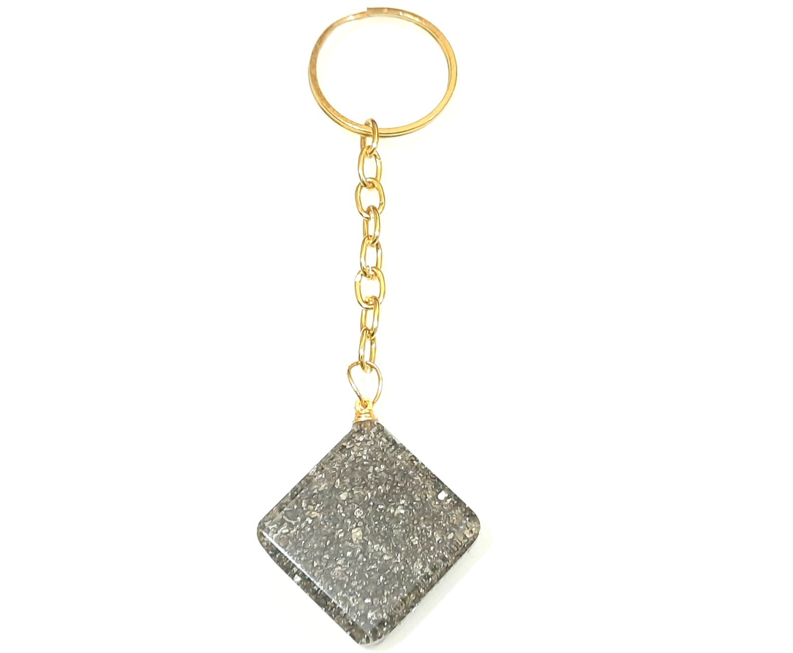Natural Pyrite beautiful key ring gift for all 3X key rings