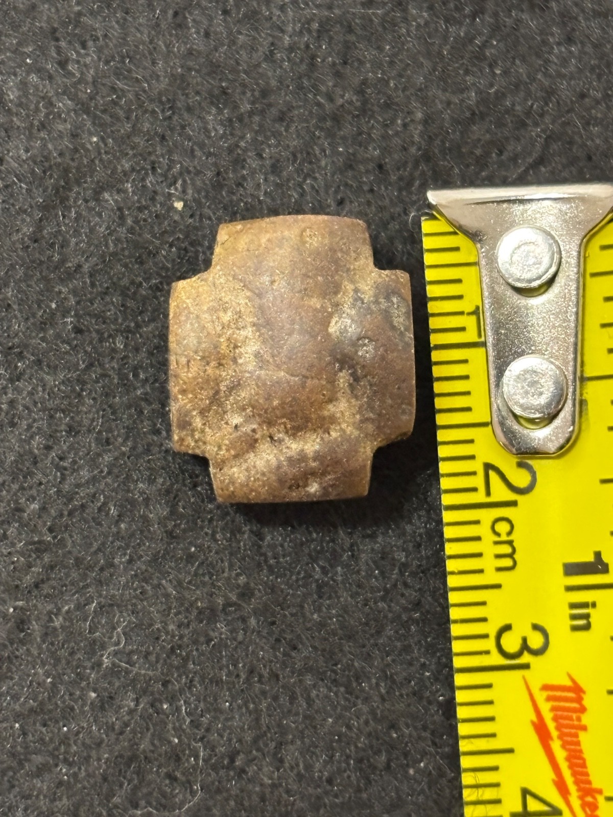 Staurolite Crystal Fairy Cross Maltese Cross Fannin County Georgia 3/4 Inch