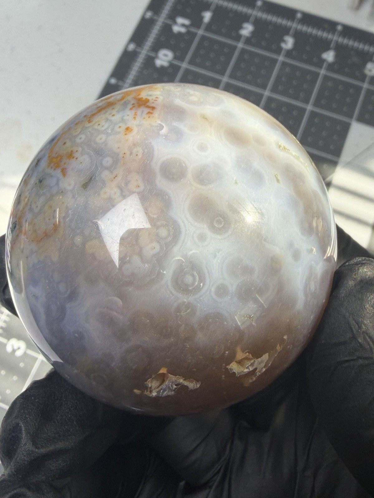 Excellent Ocean Jasper Sphere Orbs Orbicular