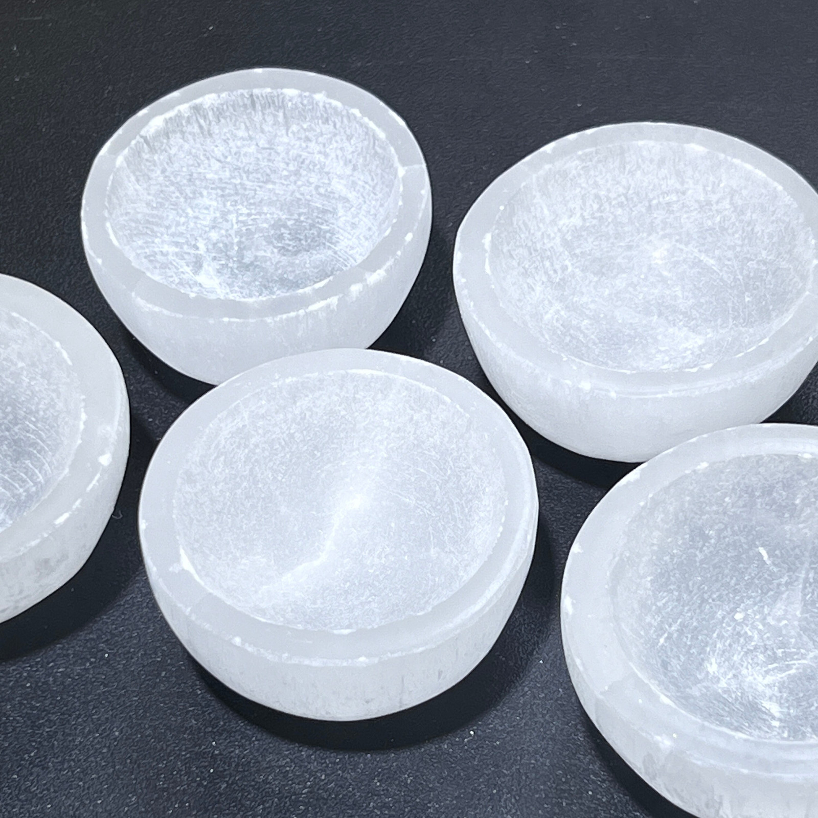 Selenite Mini 2-Inch Bowls Wholesale Gemstone Decor Supply