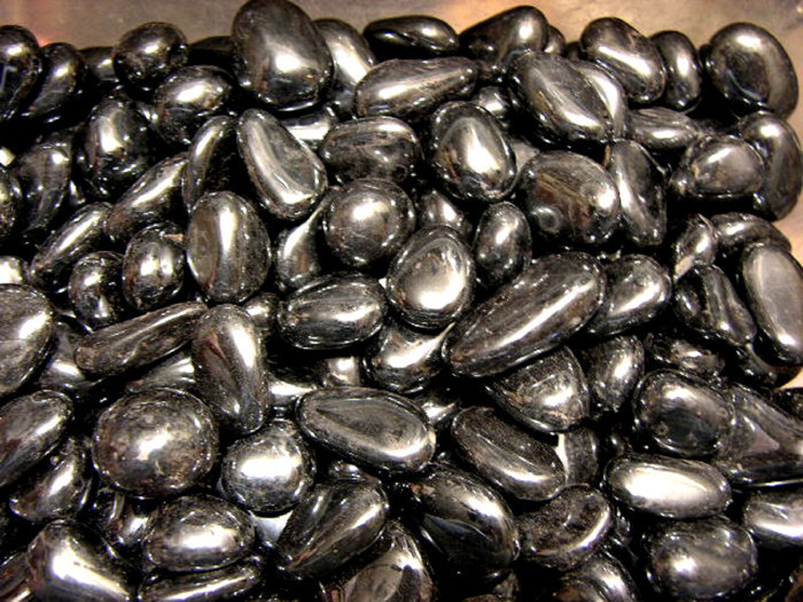 Hematite polished 1.25-.5″ 1 pound lots free priority shipping