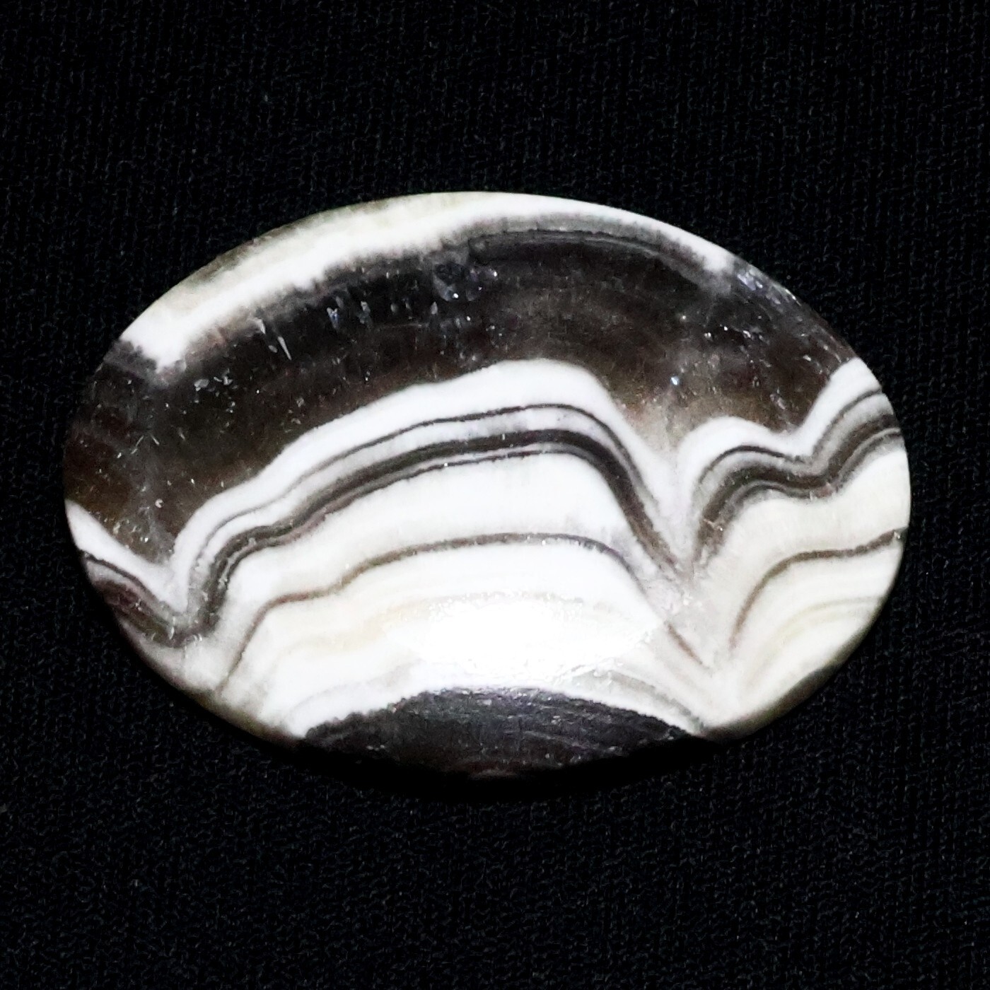 43 Ct 4X29X39 mm Superb White Rhodochrosite Oval Cabochon Gemstone CD-138