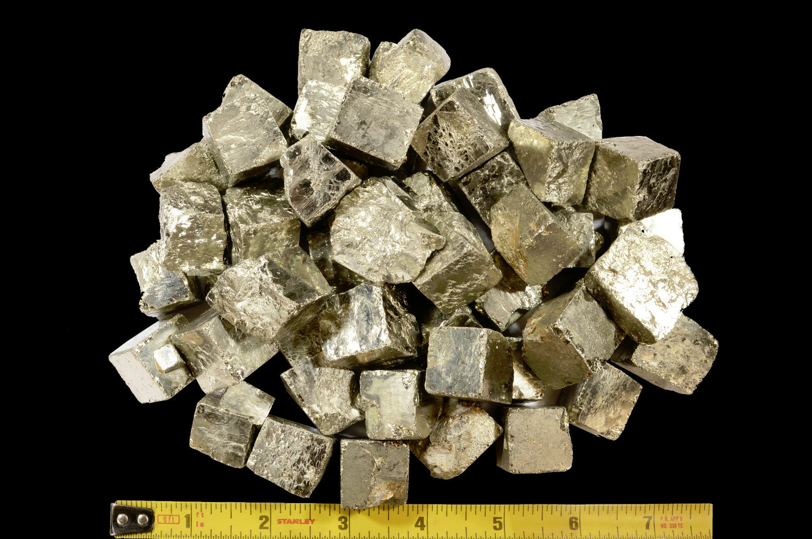 PYRITE Cube Crystal 1 1/4″ 2-3 Oz B GRADE Rock Mineral Specimen Metal Ore Stone