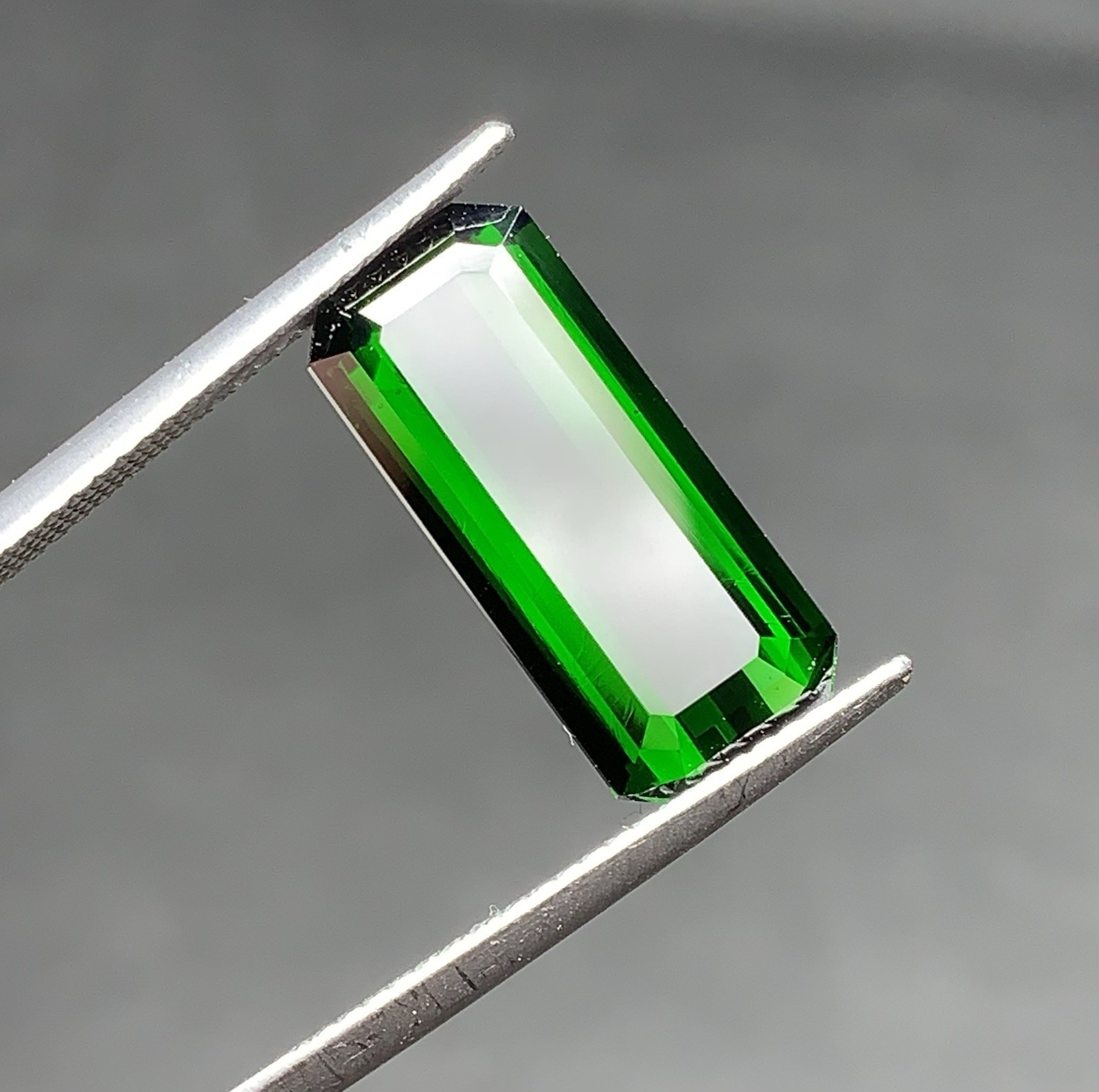 Chrome Tourmaline Loupe Clean 5.2 Carats Open Color gemstone From Afghanistan