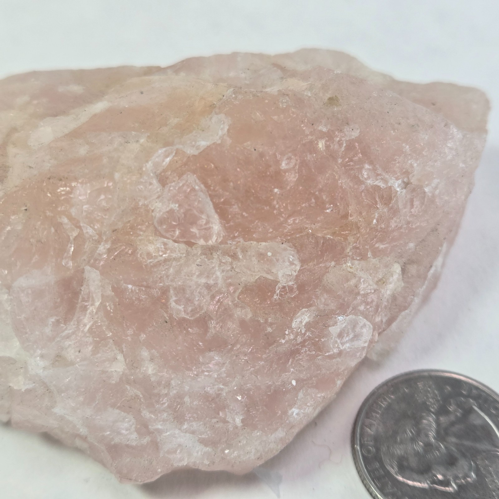 Rose Quartz (Pink Quartz / Massive Rose Quartz) – Natural Mineral Specimen
