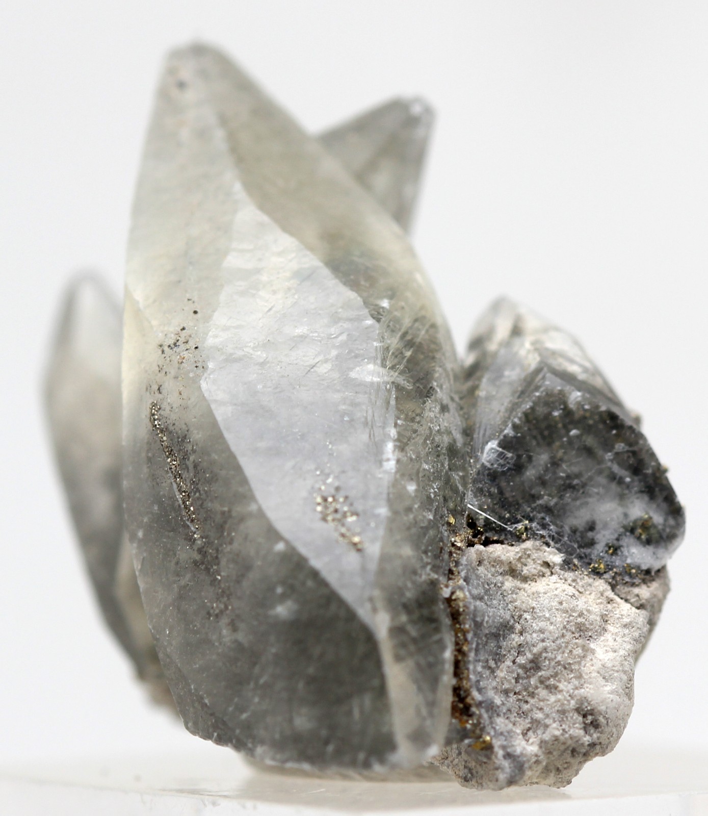 Stellar Beam CALCITE Dogtooth Chalcopyrite Crystal Mineral Specimen Cluster