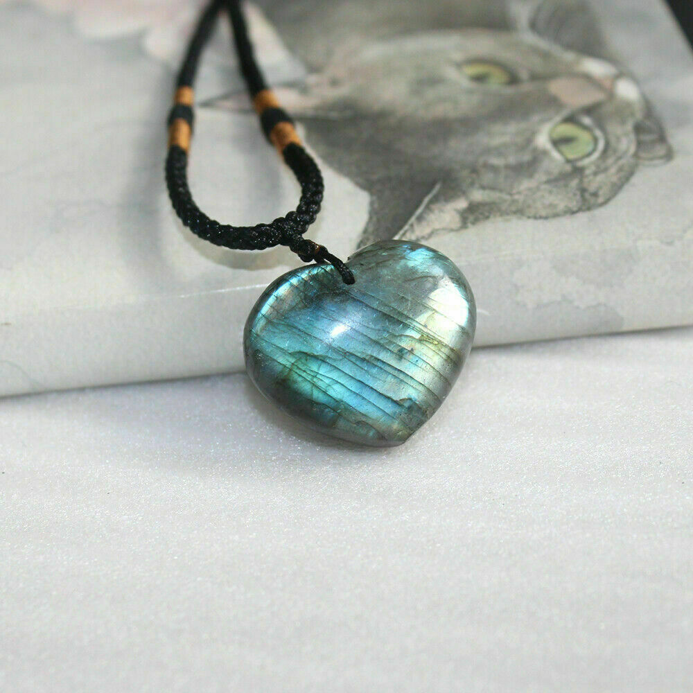 Pendulum Quartz Stone Pendant Chakra Healing Natural Crystal Gemstone Necklace