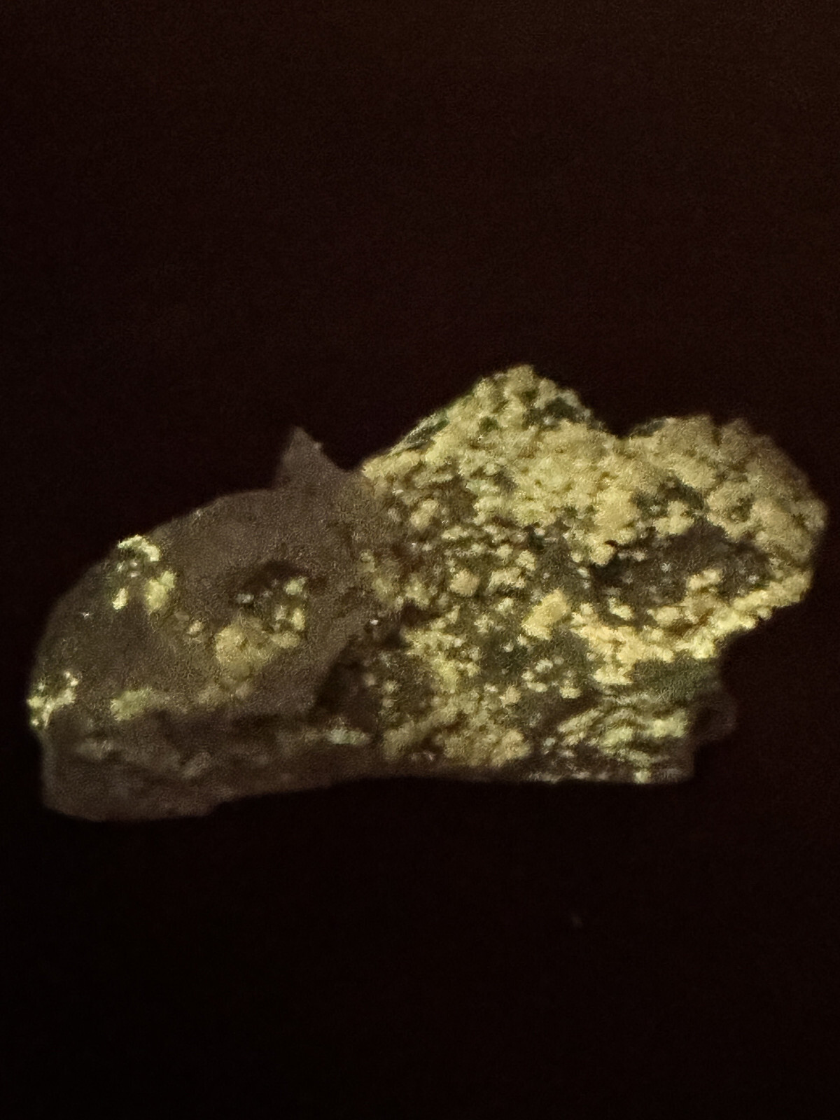 FLUORESCENT__Large Root beer Fluorite & Celestite Specimen / Clay Center Ohio