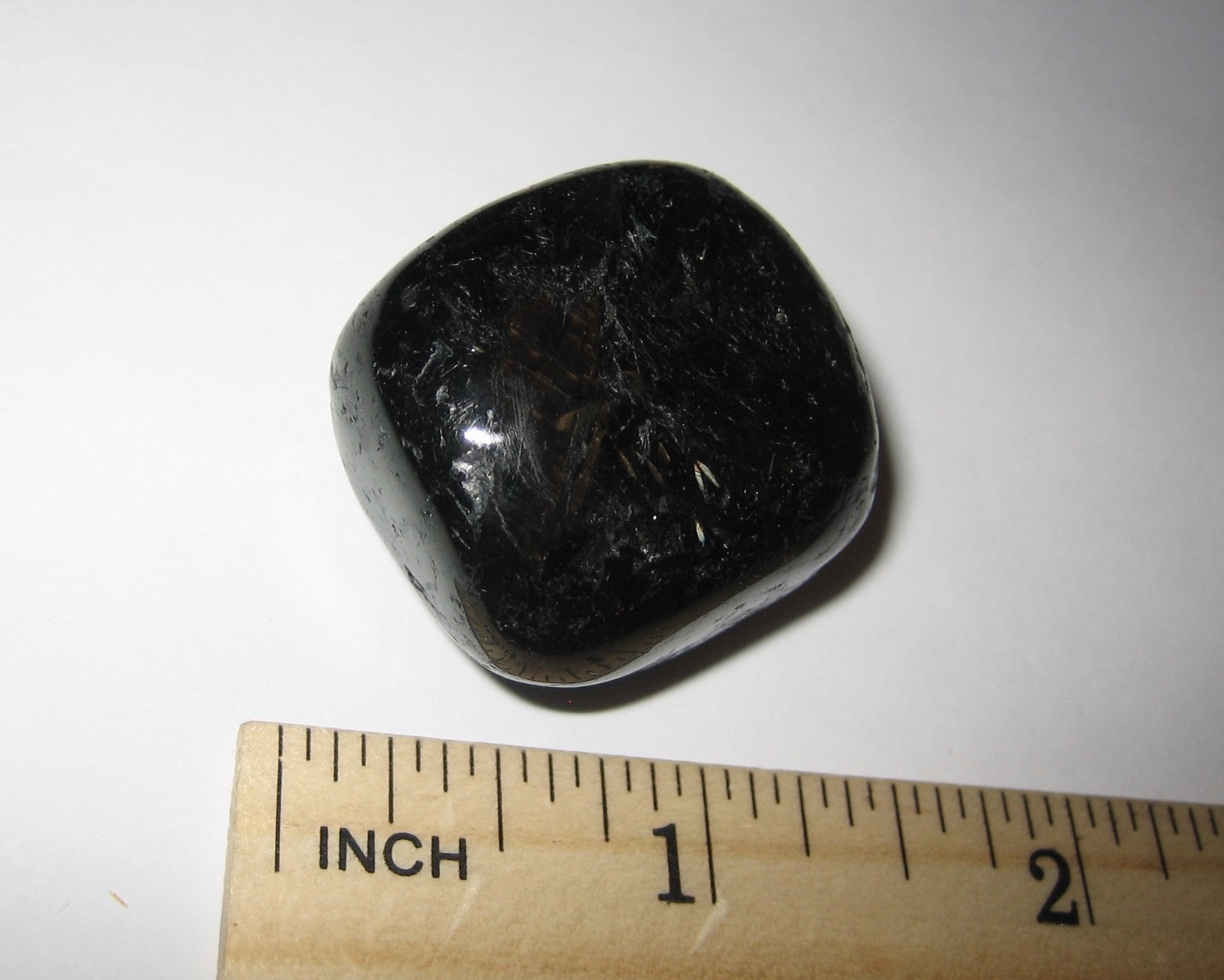 1.2″ RARE TUMBLED POLISHED AUTHENTIC NUUMMITE STONE FROM GREENLAND 36.8grams *3
