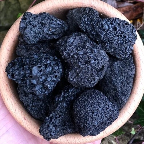 6 PCS Rough Lava Volcano Large Chunks Healing Crystal Mineral Geode Rocks Gifts