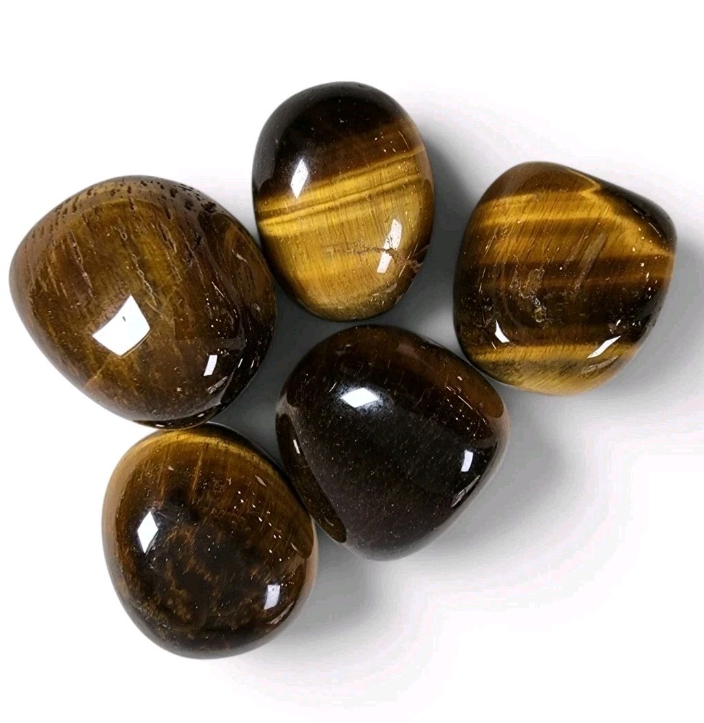 Tigers Eye Gold Polished Stones Africa 77.4 grams