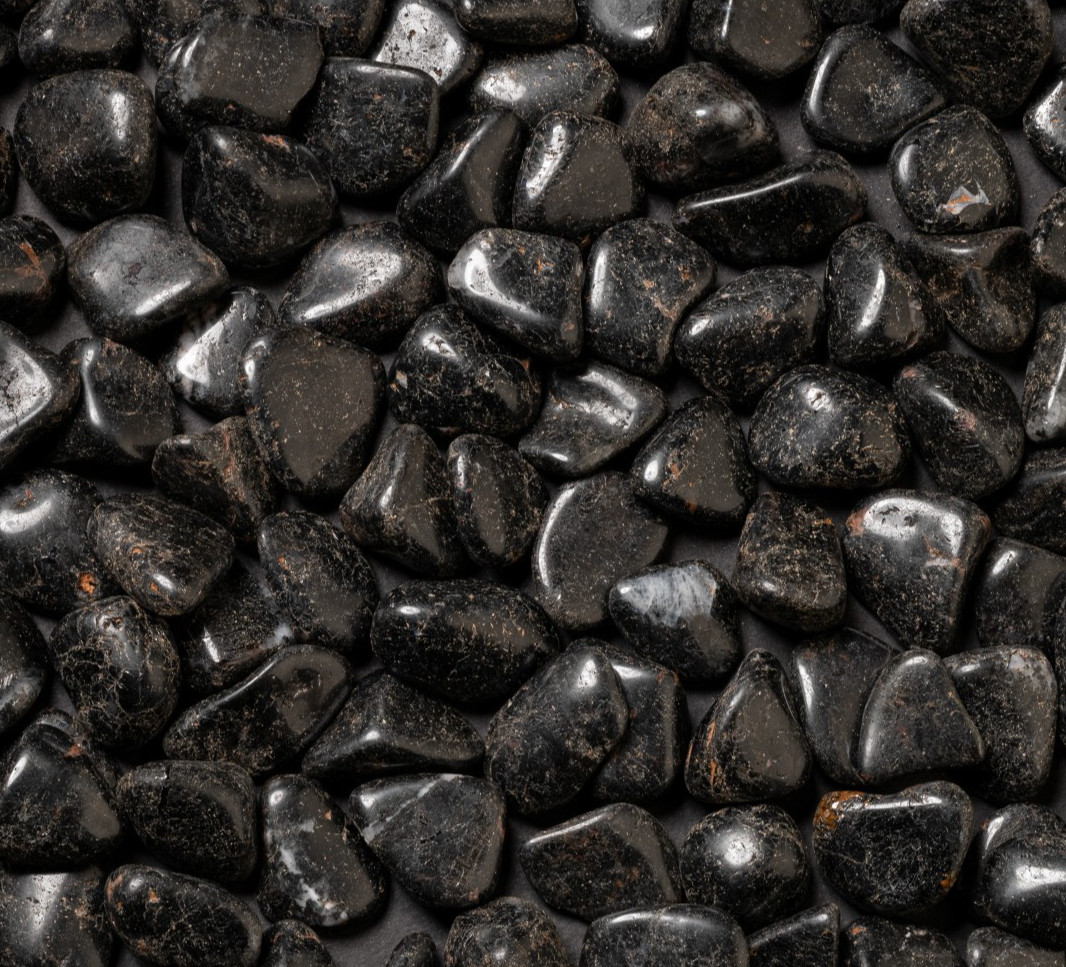 1/2 lb Tumbled Small Black Tourmaline Gemstones Stones Jewelry Making Crystals