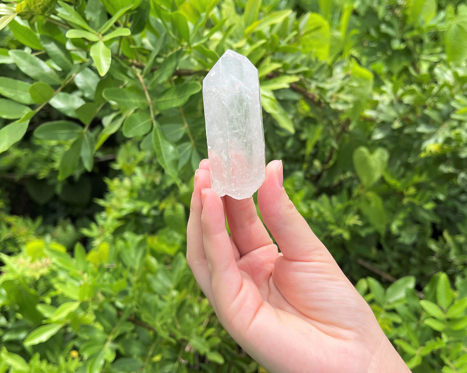 Clear Quartz Crystal Point (2″ – 3″) Natural Wand Specimen, Reiki Healing