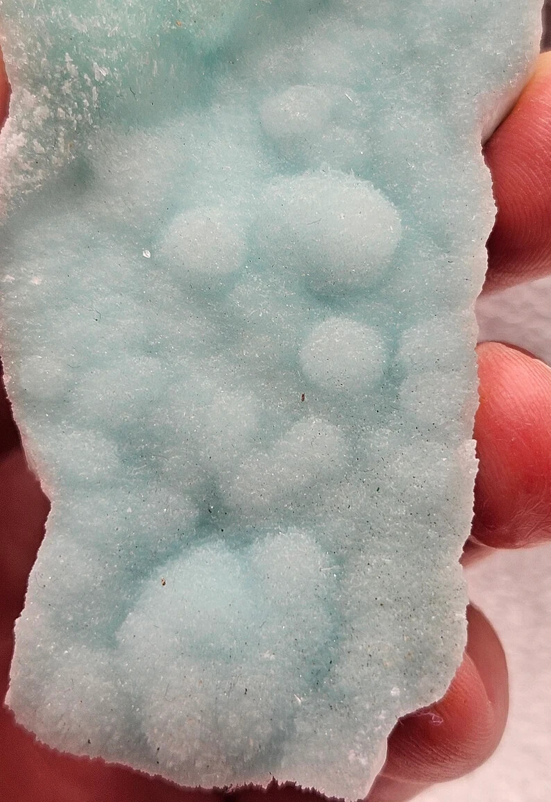 112g Blue Aragonite Greece Raw Specimens Crystals Minerals