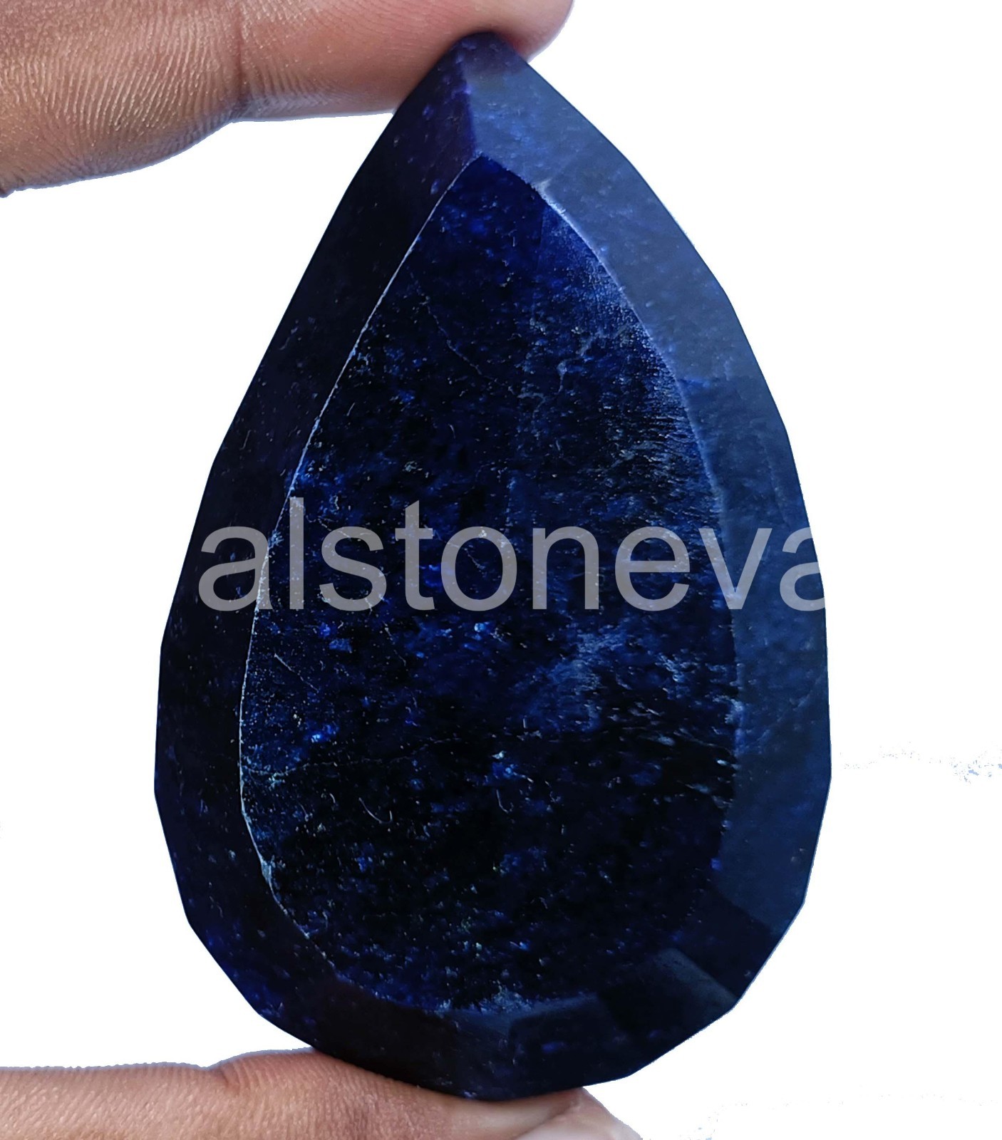 607.00 Ct Pear Cut Natural Blue Sapphire IGL Certified Opaque Loose Gems 5AOI