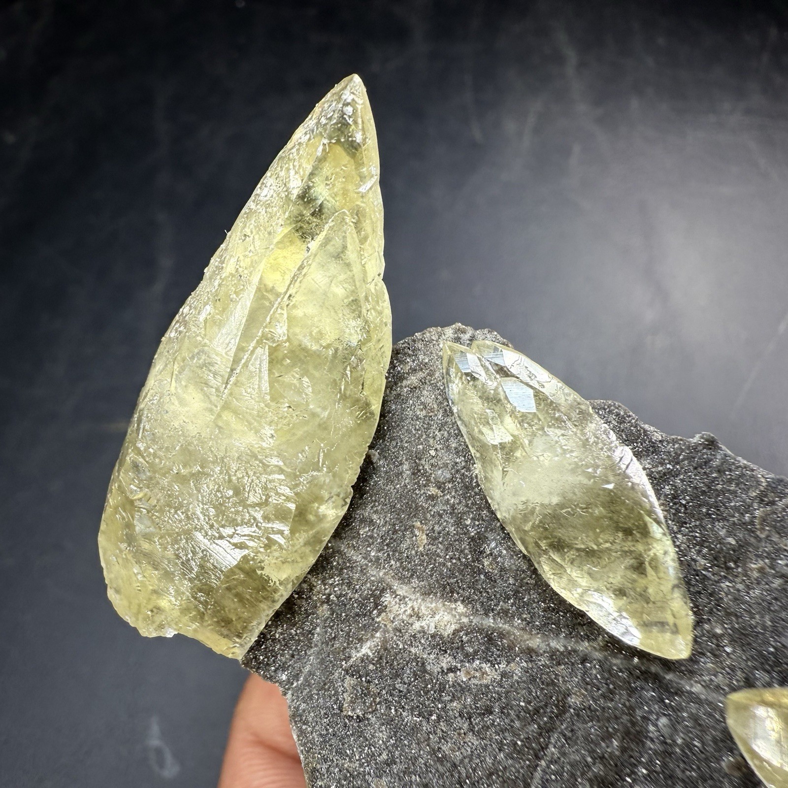 Calcite Crystals with Chalcopyrite Pyrite & Dolomite on Matrix / Missouri