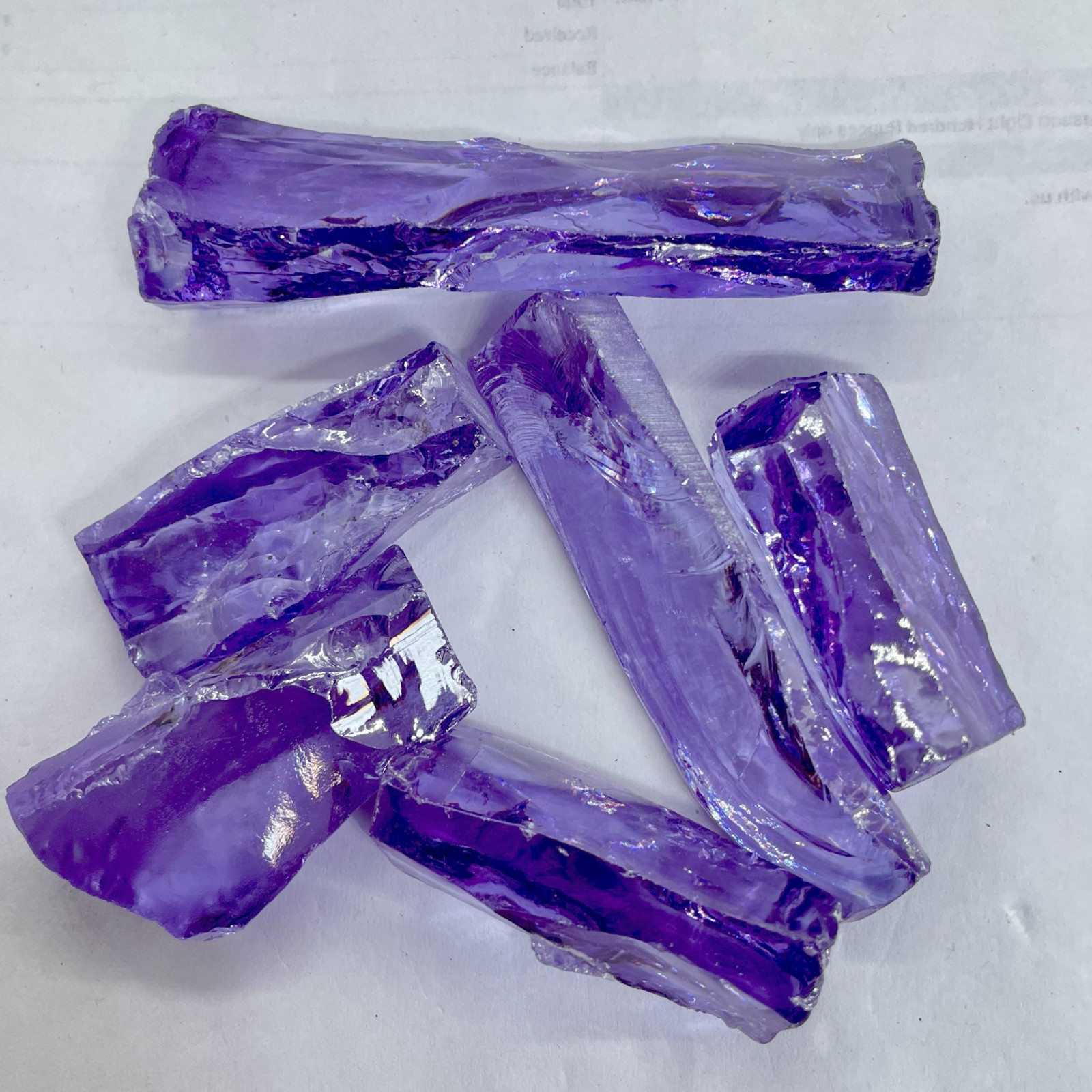 Purple Zircon Rough Gemstone, 100-200ct Healing Crystal for Jewelry Making