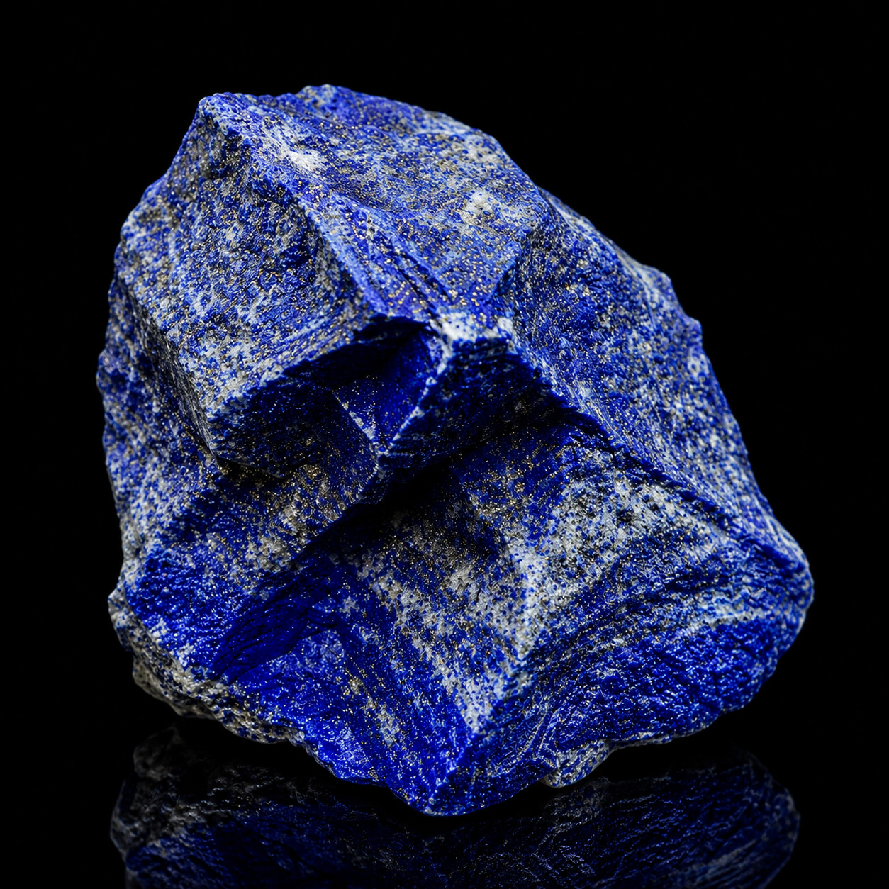Natural Afghanistan Lapis Lazuli Rough Crystal 100-120g Raw Blue Specimen