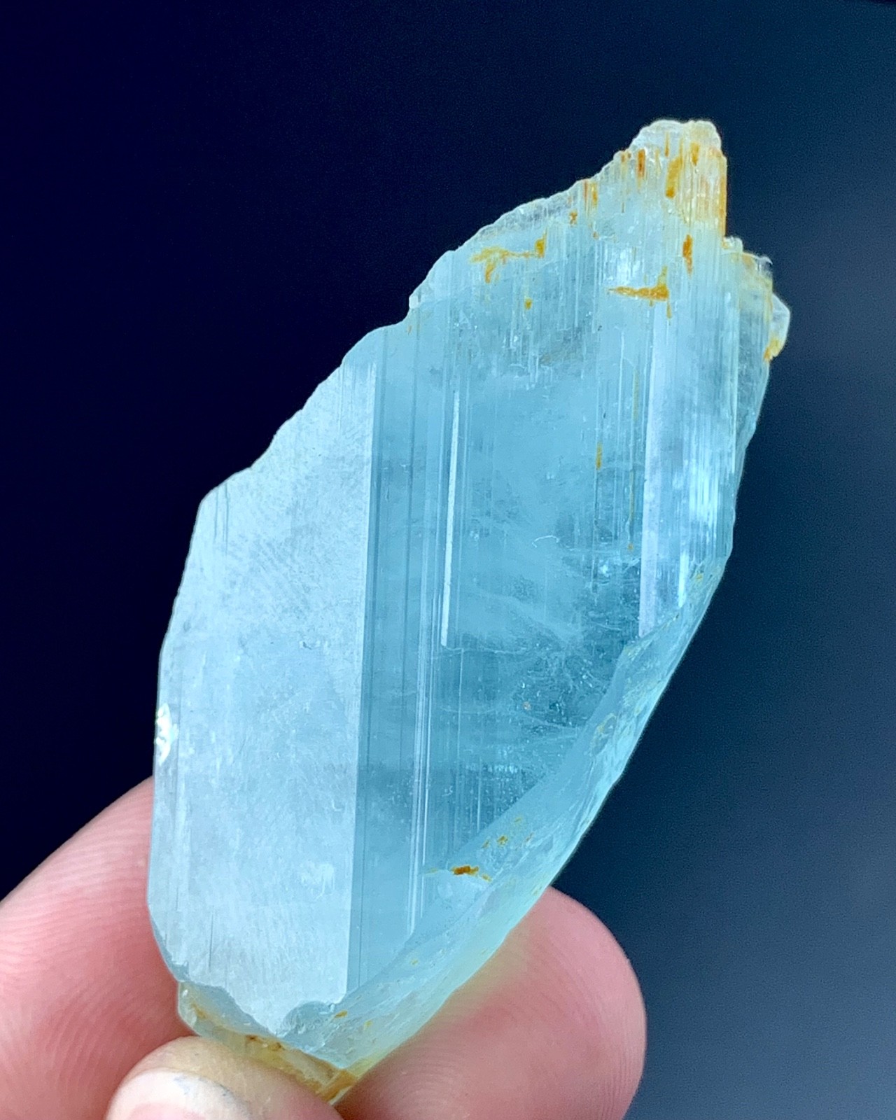 146 Carat Aquamarine Crystal Specimen From Skardu Pakistan