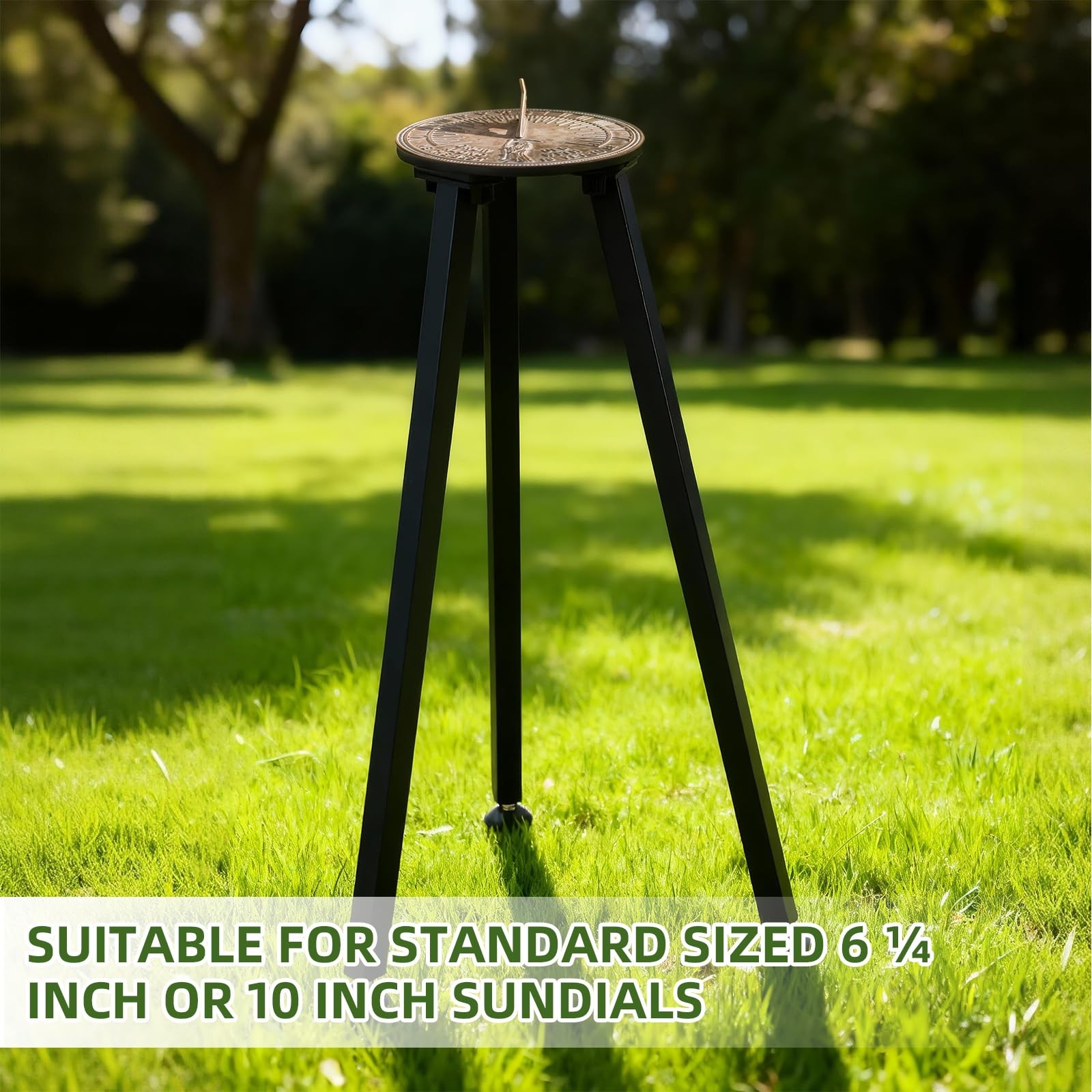 Blulu Metal Foundry Outdoor Plinth Sundials Pedestal Home & Outdoor 22 Garden Su