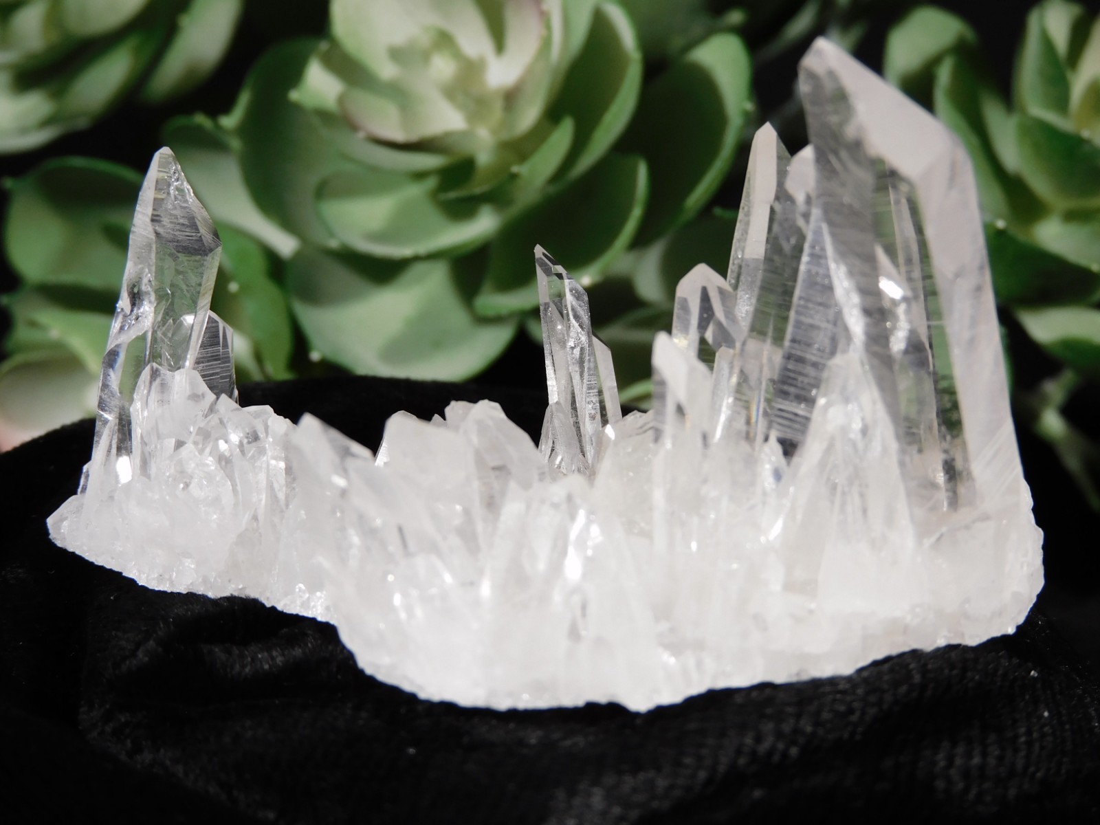 Super TRANSLUCENT Quartz Crystal BURR Cluster Collier Creek ARKANSAS 48.5gr