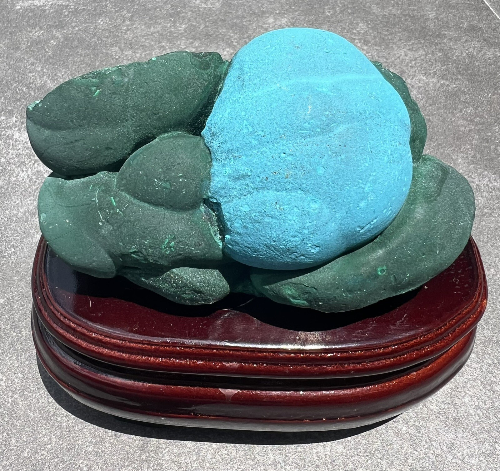 1.92 Lbs Natural chrysocolla, Malachite rough mineral Specimen Amazing!