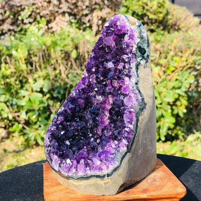 Natural Amethyst Rough Stone Crystal Cluster Gemstone Home Decor Gift