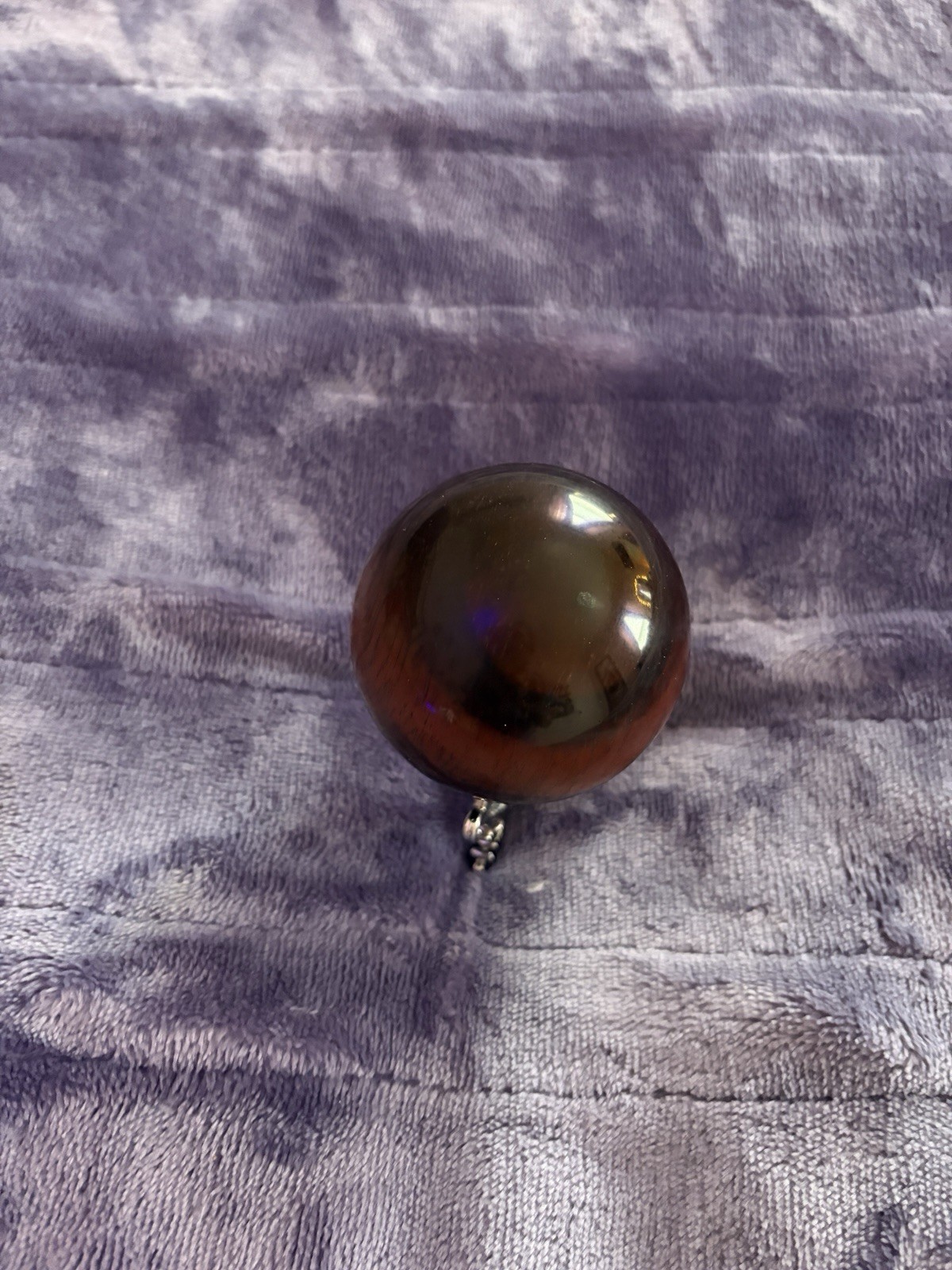 Tiger’s Eye Sphere Pristine Condition Decorative Stand Included 2-1/4” Across