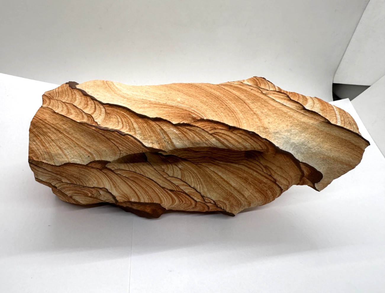 Sandstone Arch Sculpture Natural Rock Decor Display Piece 8″x3.5″ (3.2 Pounds)