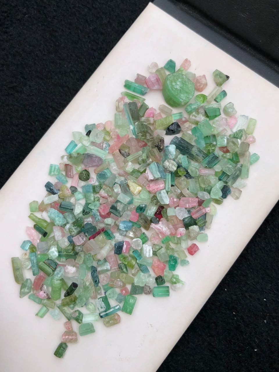 238 carat amazing Natural mix color tourmaline rough lot from Afganistan