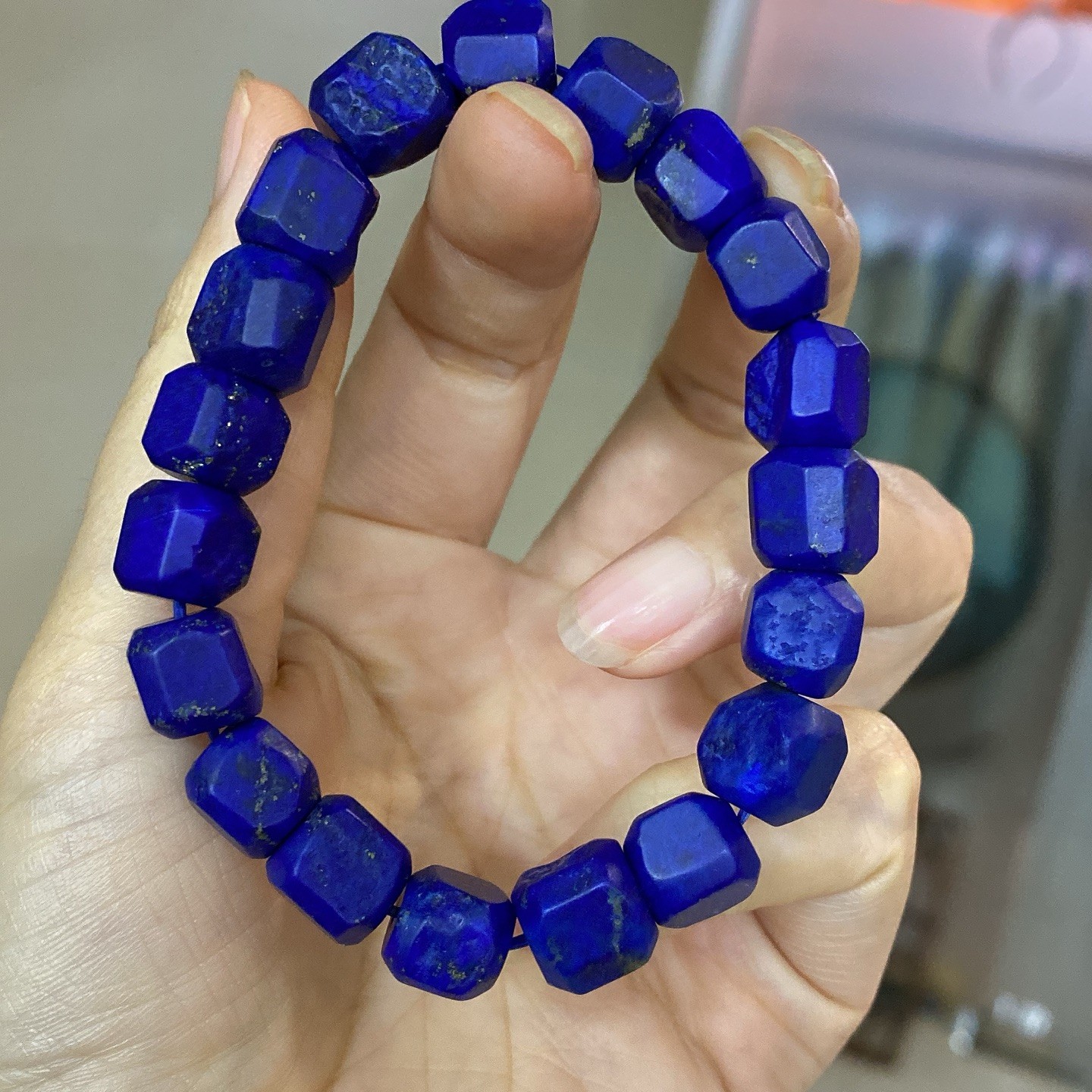 Vintage Irregular Raw Old Mine Bracelet Ethnic Meditation Crystal Layering Decor