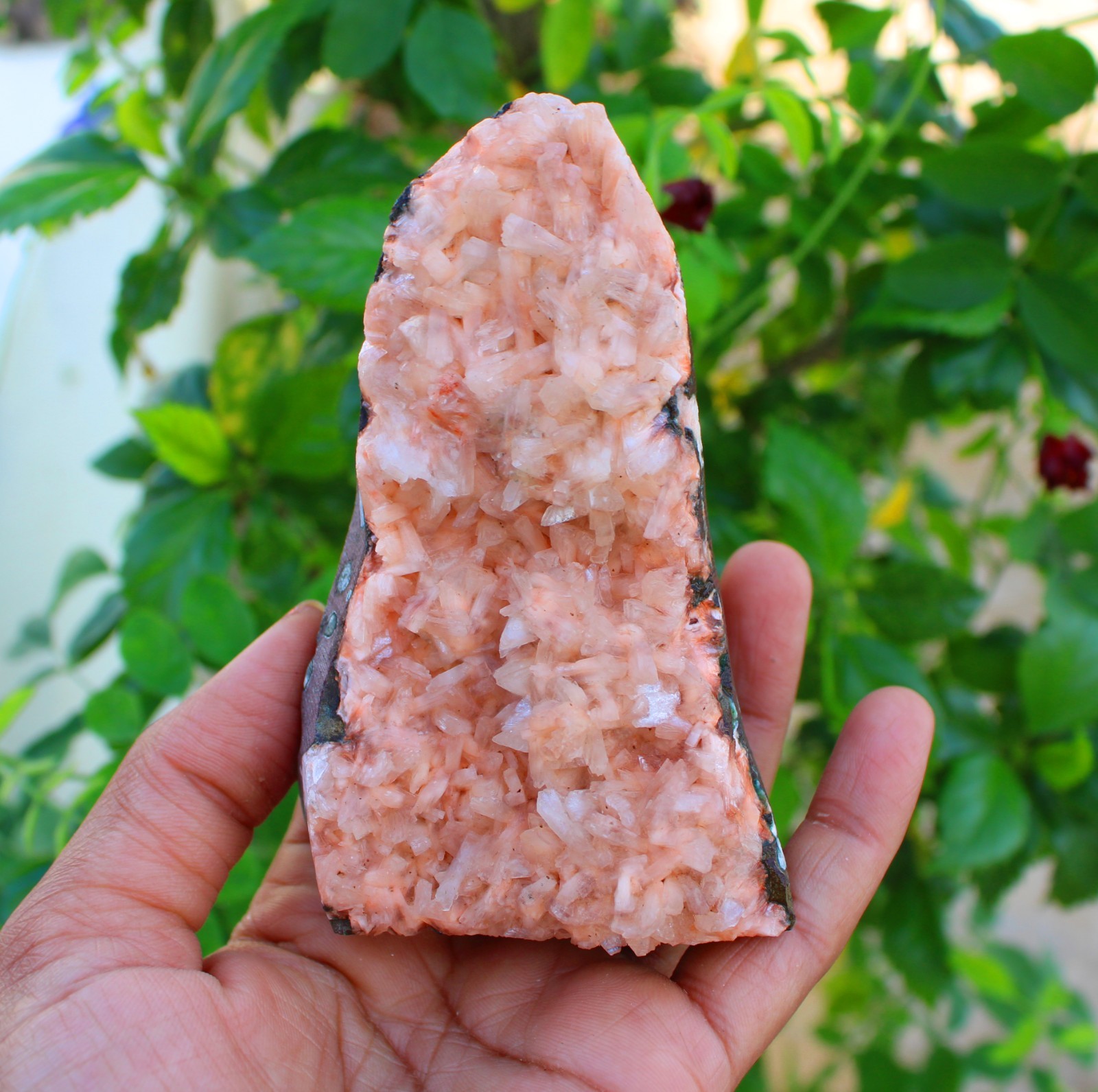 HEULANDITE FORMAT ON MATRIX MINERALS SPECIMEN