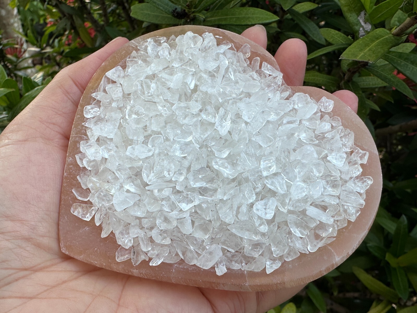 Clear Quartz Semi Tumbled Gemstone Mini Chips 5 – 10 mm, Wholesale Bulk Lot