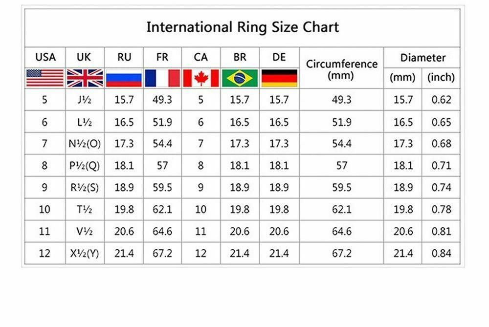 Punk Square Titanium Steel Ring Crystal Stone Gemstone Band Wedding Jewelry Men