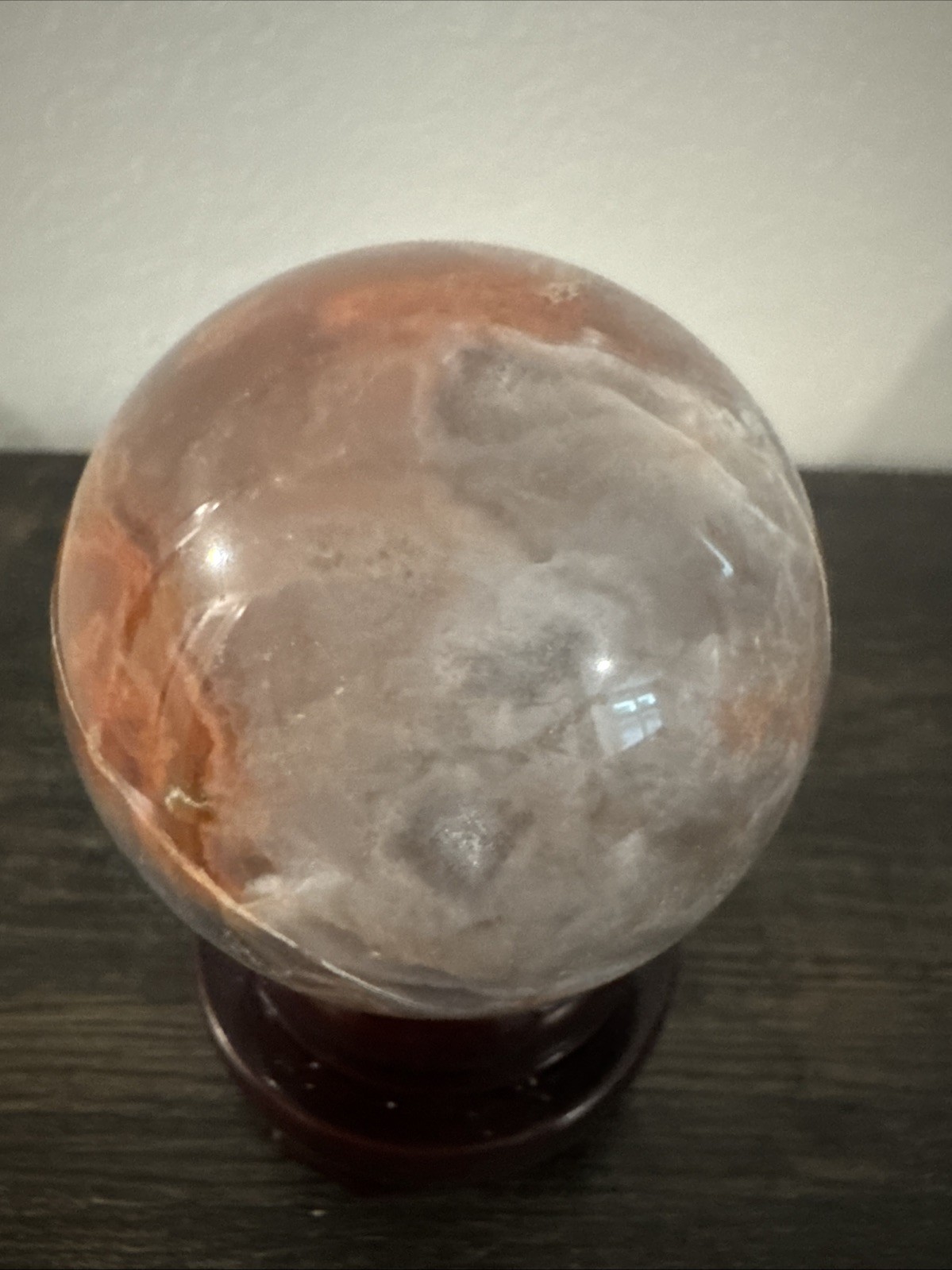 Polychrome Jasper Crystal Sphere 371 Grams 64 mm