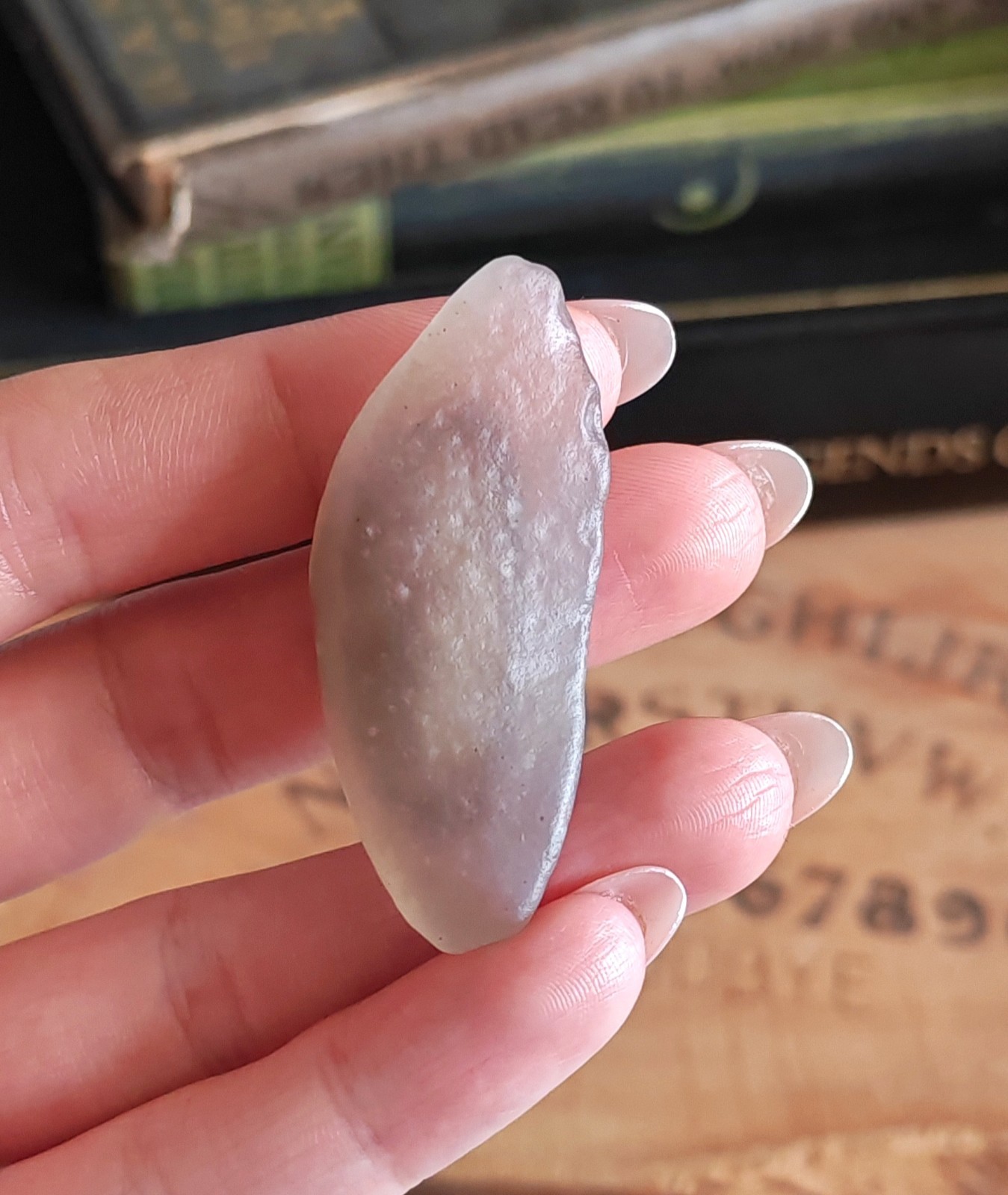 RARE! Gobi Desert Agate With Moving Sand Inclusions Sediment Enhydro Crystal