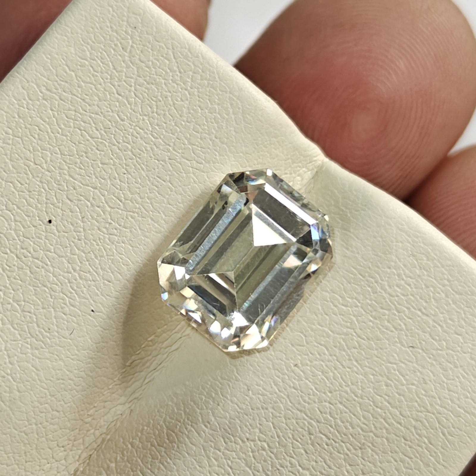 Moissanite Octagon Cut