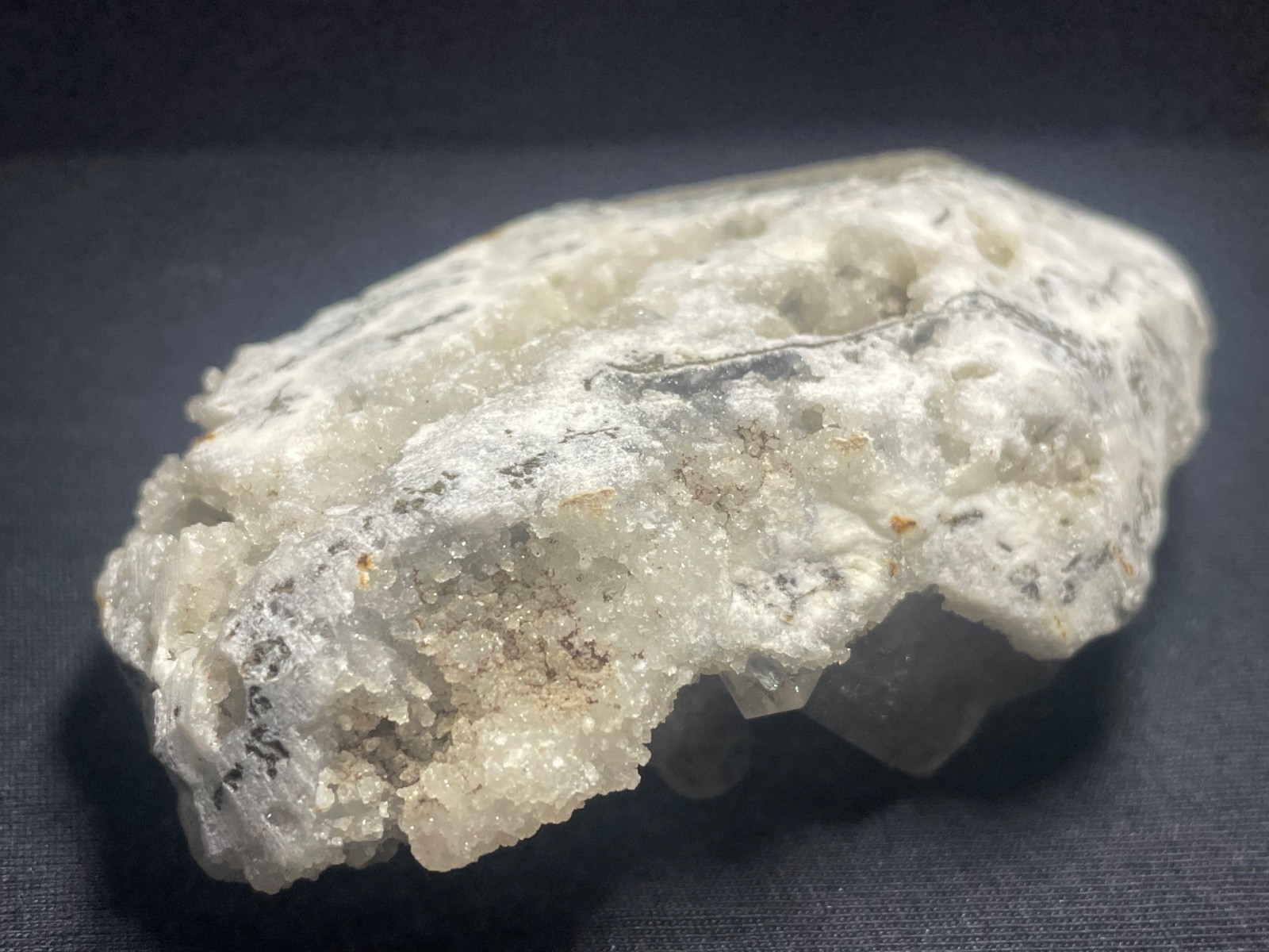Natural cluster Apophyllite crystal in coral spiceman 221 gr 11x6x3. 5 cm