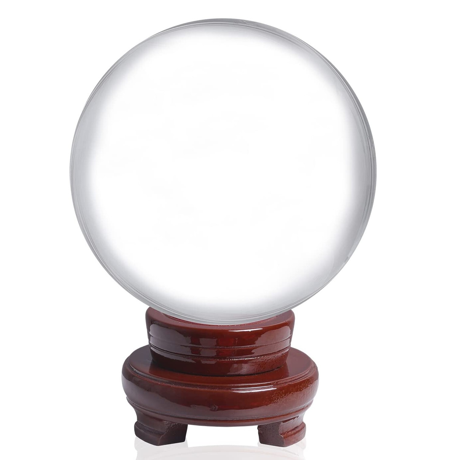 LONGWIN 120mm (4.7 inch) Large Crystal Divination Ball Photography Props Free…