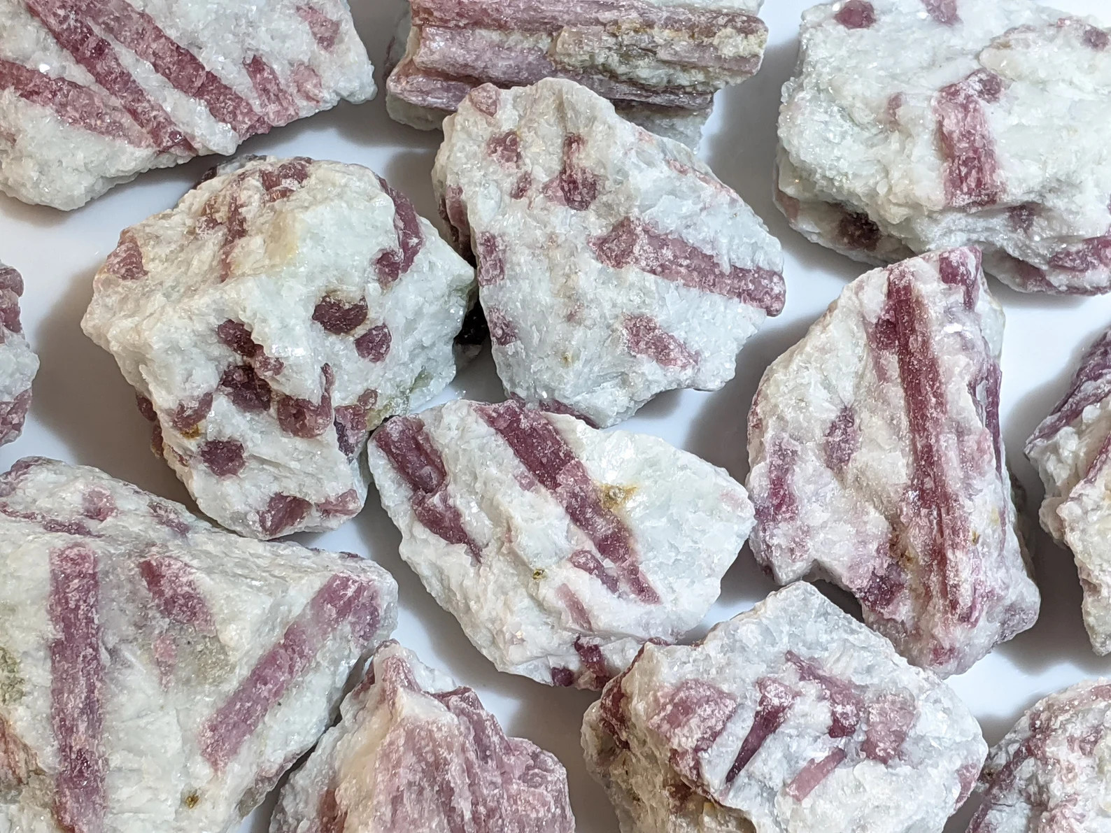 Pink Tourmaline from Brazil – Rough Rocks – Bulk Wholesale 1LB options