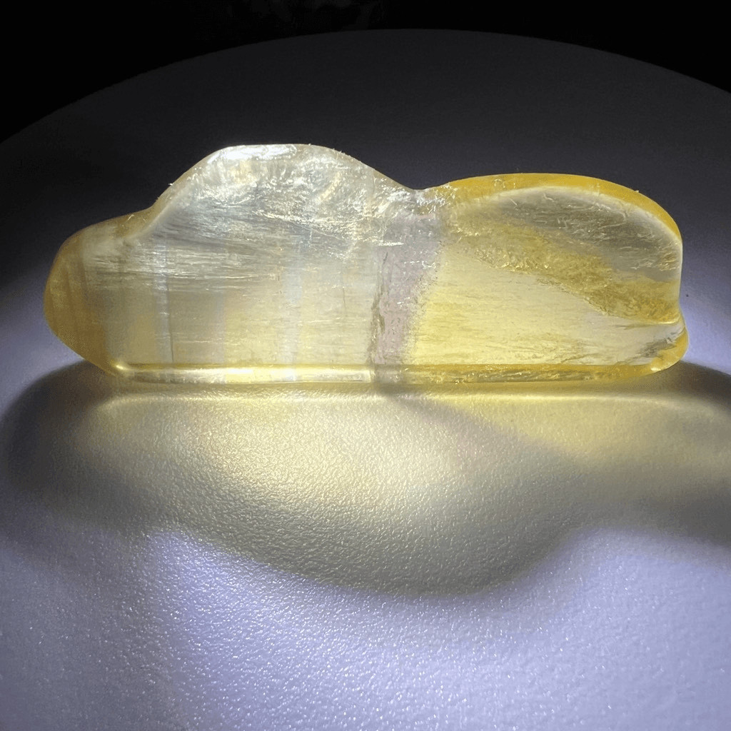 Yellow Fluorite Crystal Cloud Carving