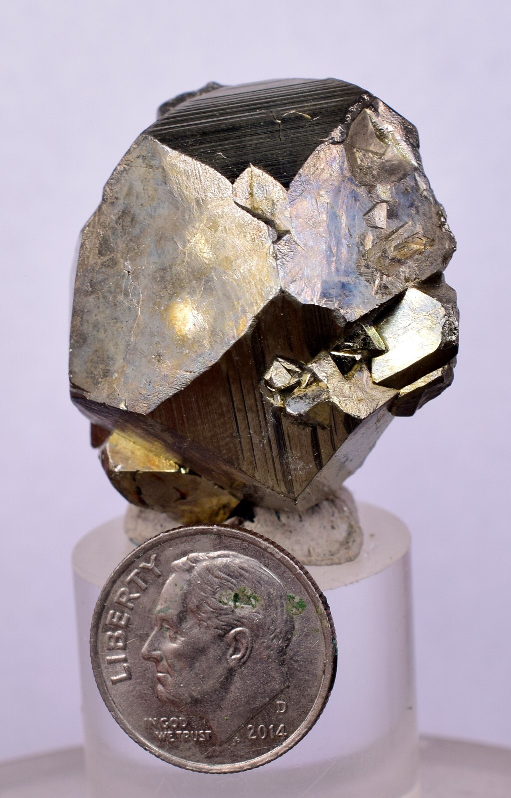 LOT 8 PYRITE OCTAHEDRAL PERU SHINY CRYSTALS MINERAL SPECIMEN COLLECTOR MB147